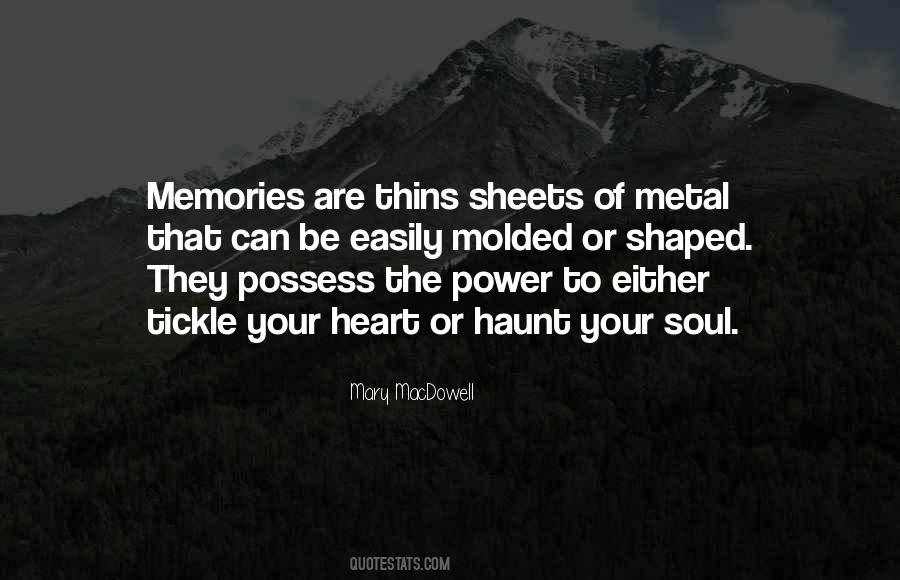 Power Of Memories Quotes #983424