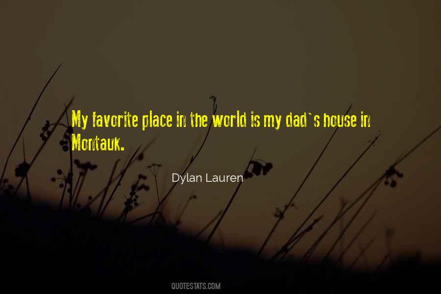 My Favorite Place In The World Quotes #1274809
