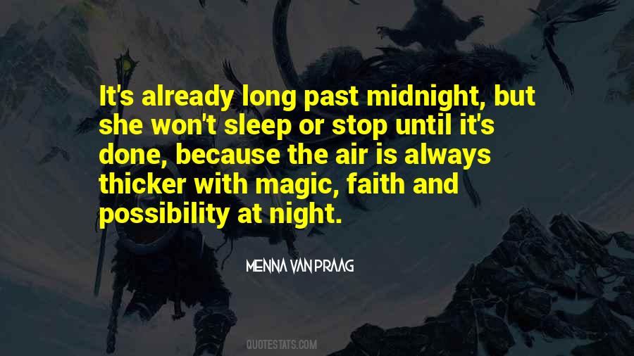 Night Faith Quotes #1877588
