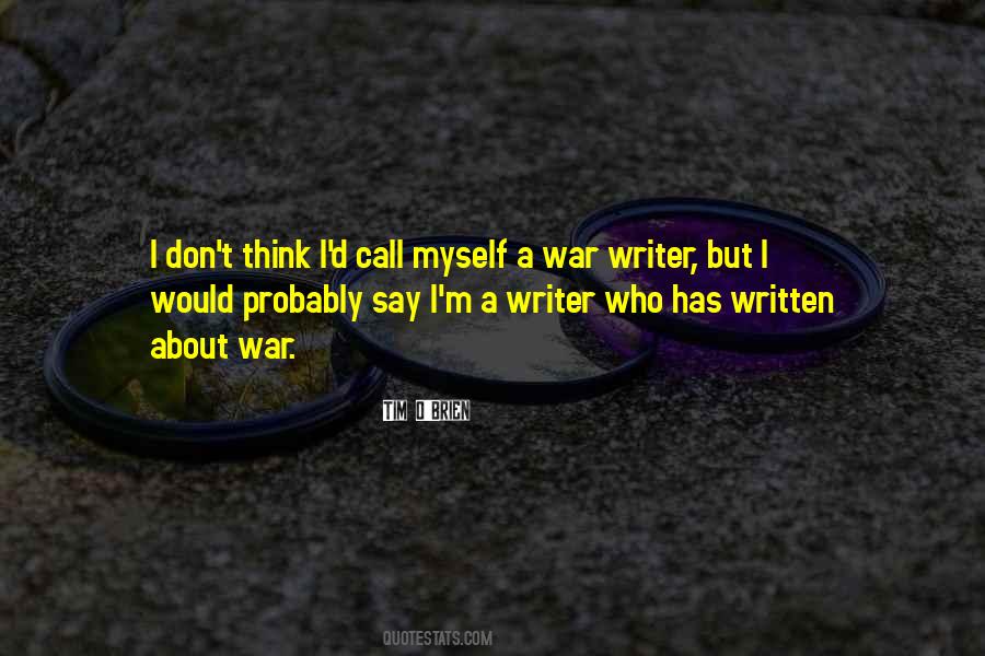 About War Quotes #263367