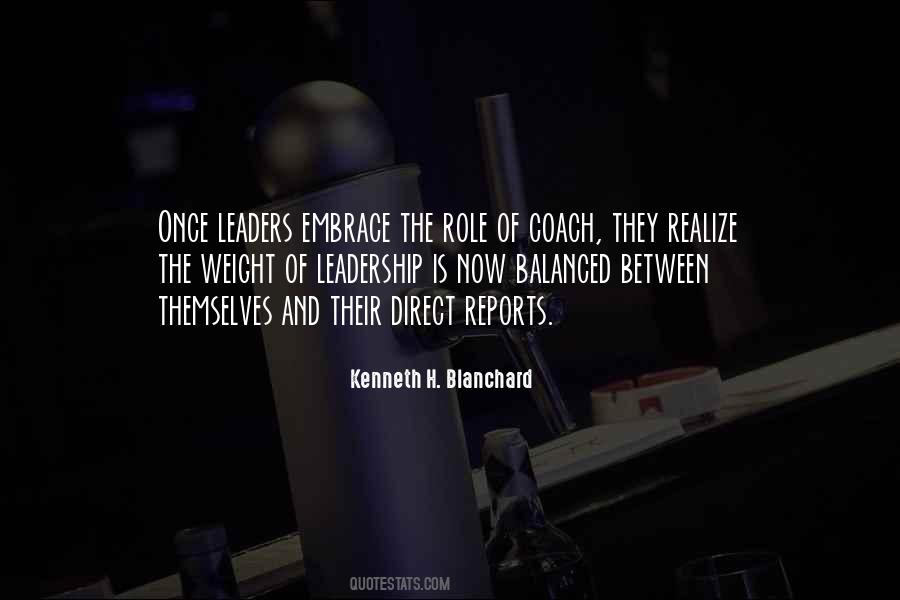 Balance Leadership Quotes #1091781