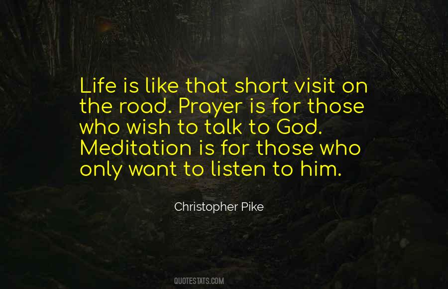 Prayer Meditation Quotes #1189110