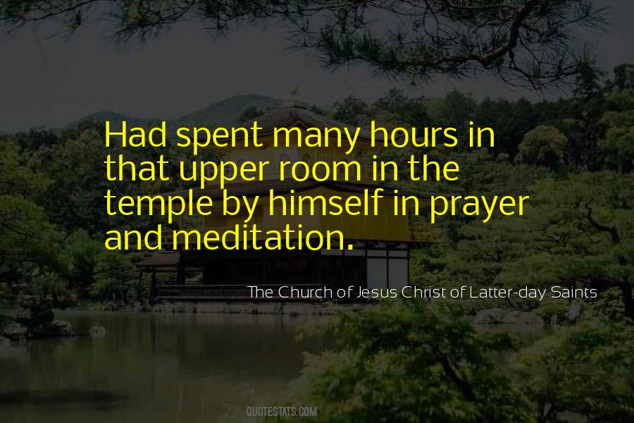 Prayer Meditation Quotes #1307784