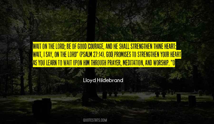 Prayer Meditation Quotes #1733816