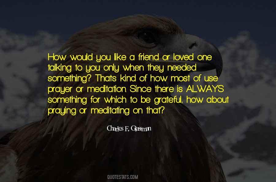 Prayer Meditation Quotes #508222