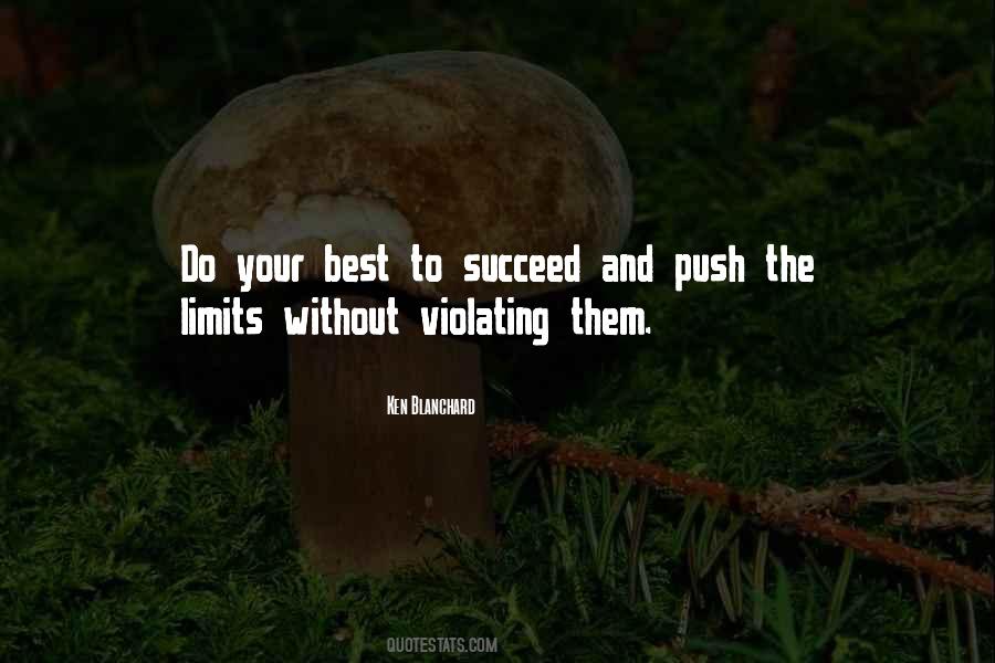 Push The Limits Quotes #1843708