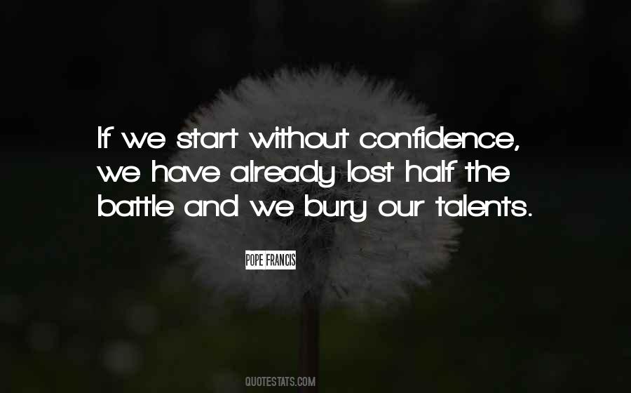 Without Confidence Quotes #1200130