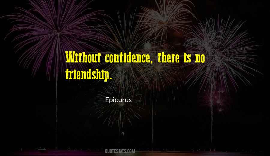Without Confidence Quotes #94889