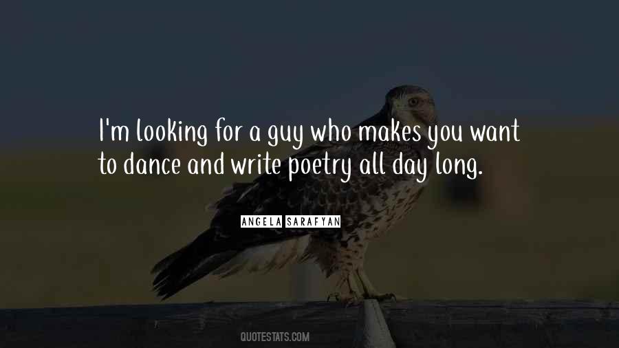 I Want A Guy Who Quotes #287500