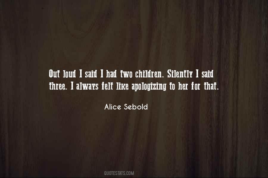 Alice Love Quotes #461805