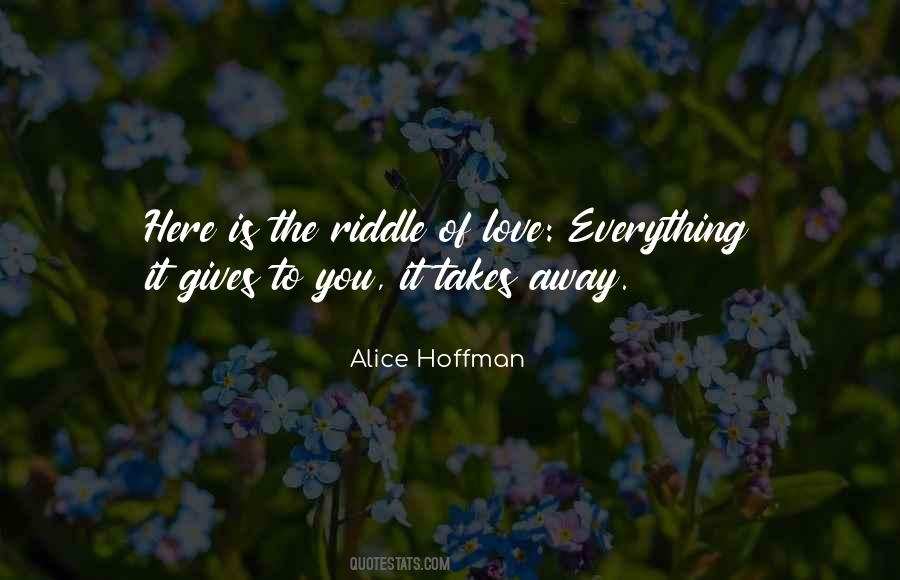 Alice Love Quotes #488939