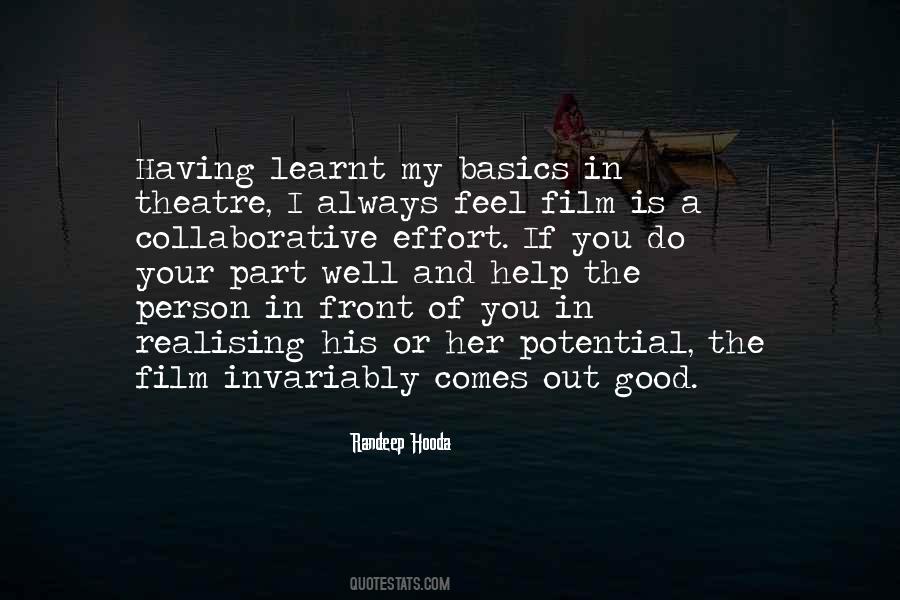 Good Theatre Quotes #1504645
