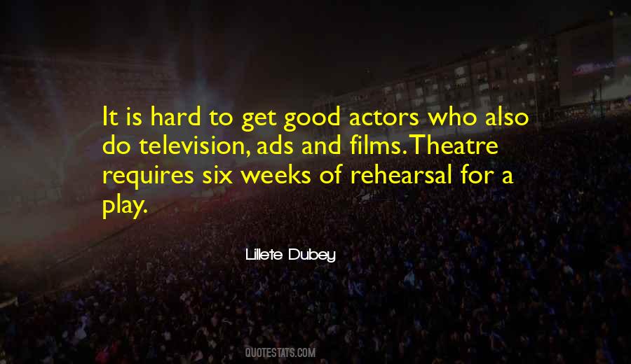 Good Theatre Quotes #1825872