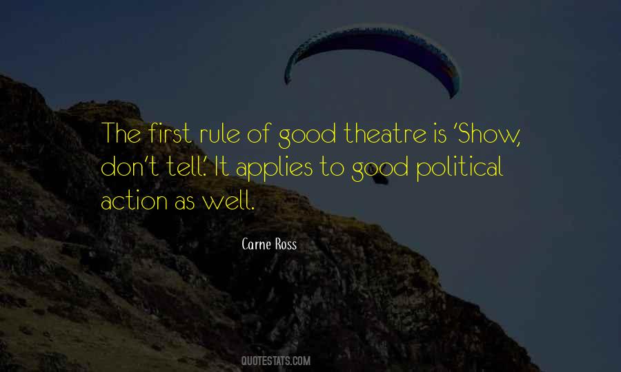 Good Theatre Quotes #456142