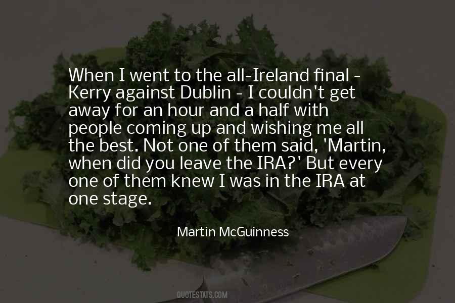 Quotes About The Ira #1078308