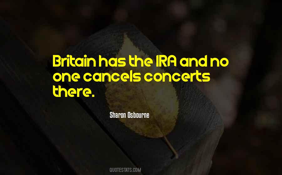 Quotes About The Ira #1444967