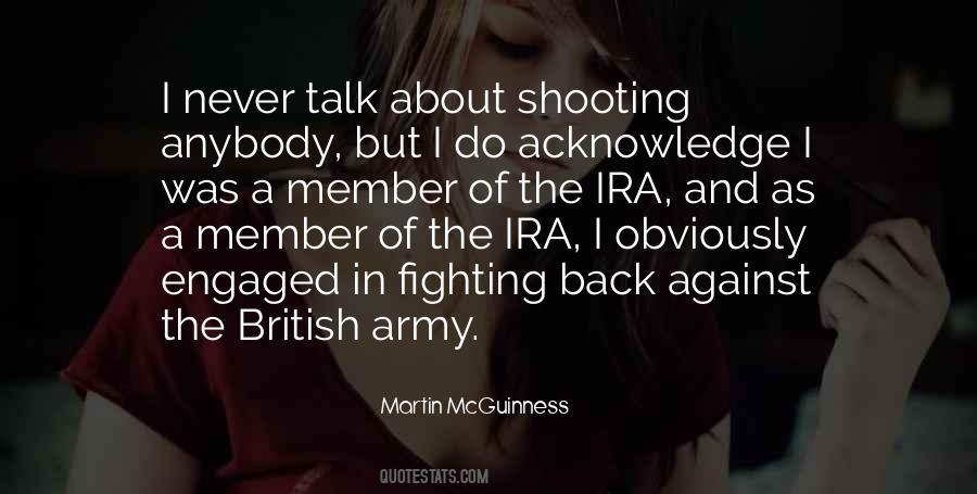 Quotes About The Ira #926466