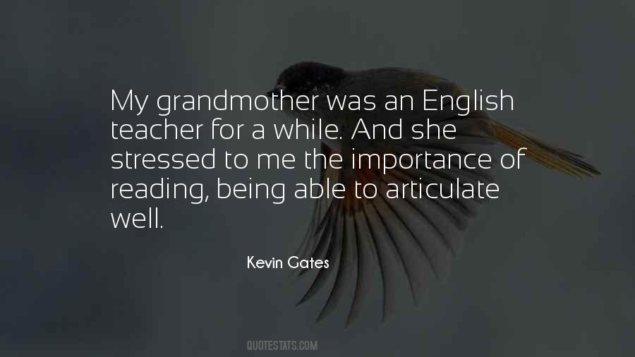 Being An English Teacher Quotes #190869