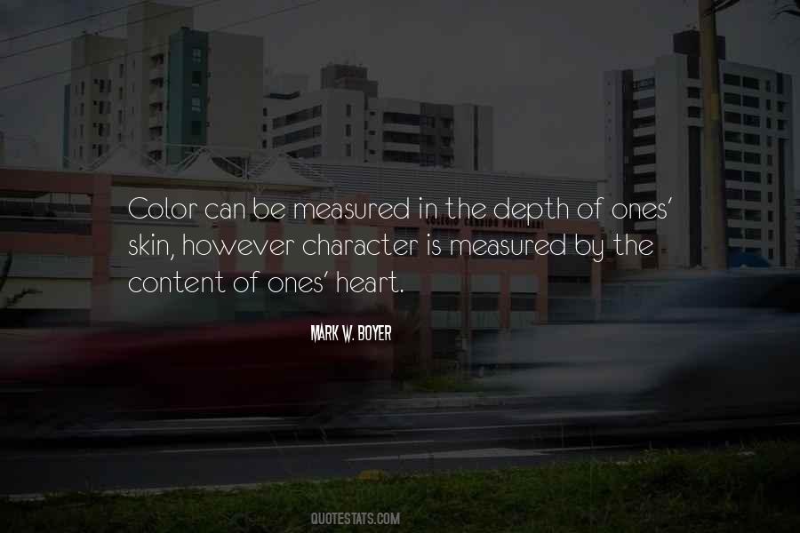 Content Of Their Character Quotes #1279727