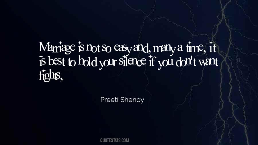 Marriage Is Easy Quotes #1800408