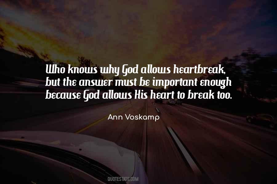 God Heartbreak Quotes #848800