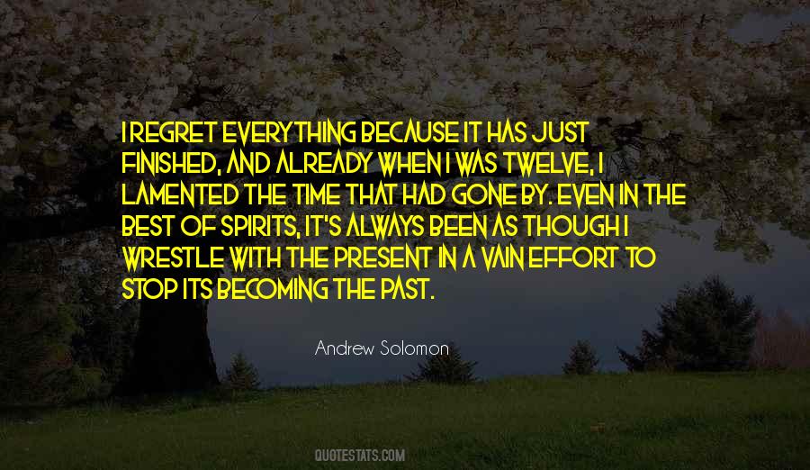 Regret Past Quotes #538588