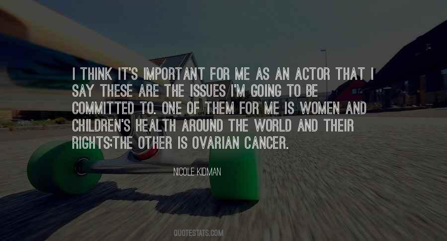 Quotes About Health Issues #36586