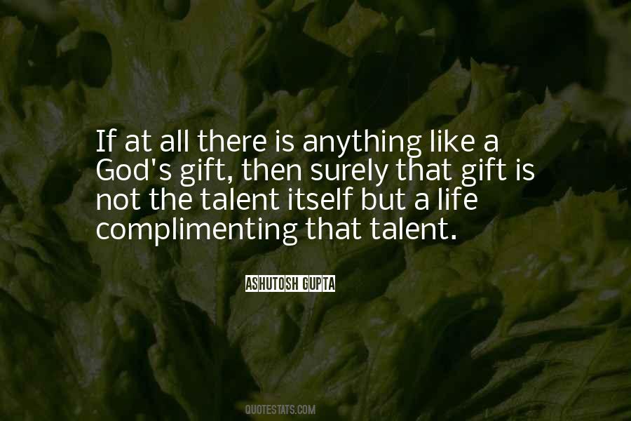 God Talent Quotes #1546086