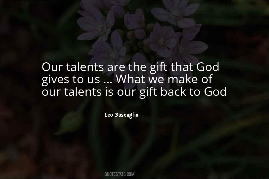 God Talent Quotes #1738736
