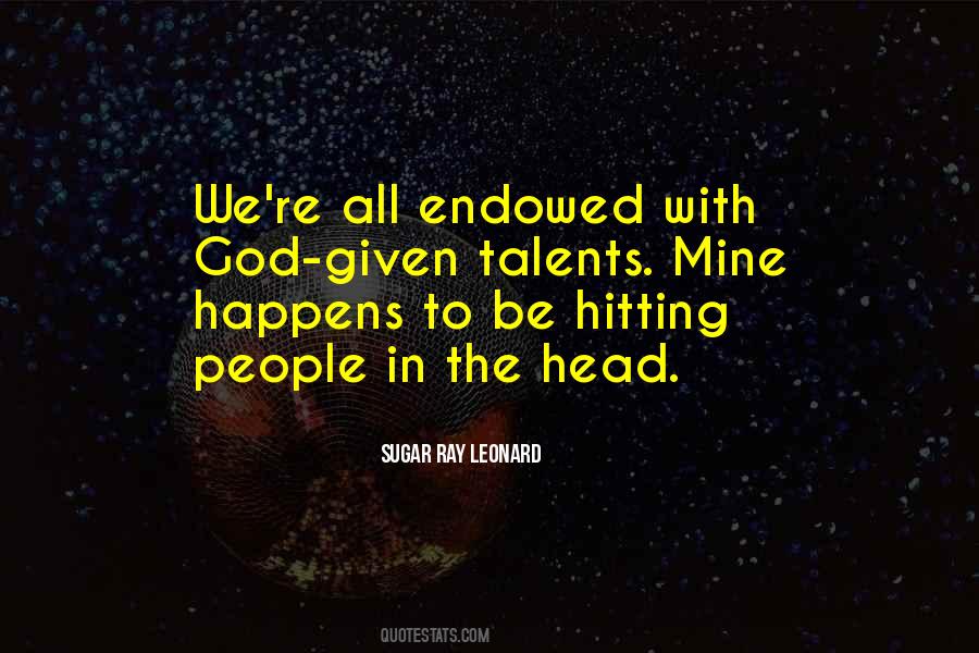 God Talent Quotes #210491