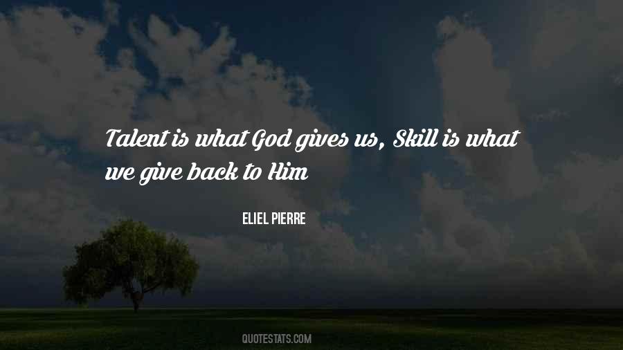 God Talent Quotes #712368
