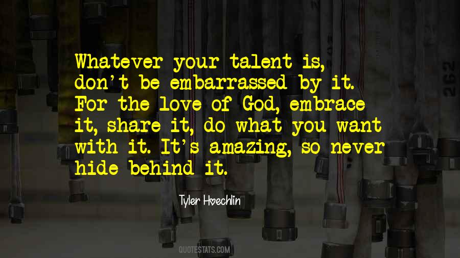 God Talent Quotes #741517