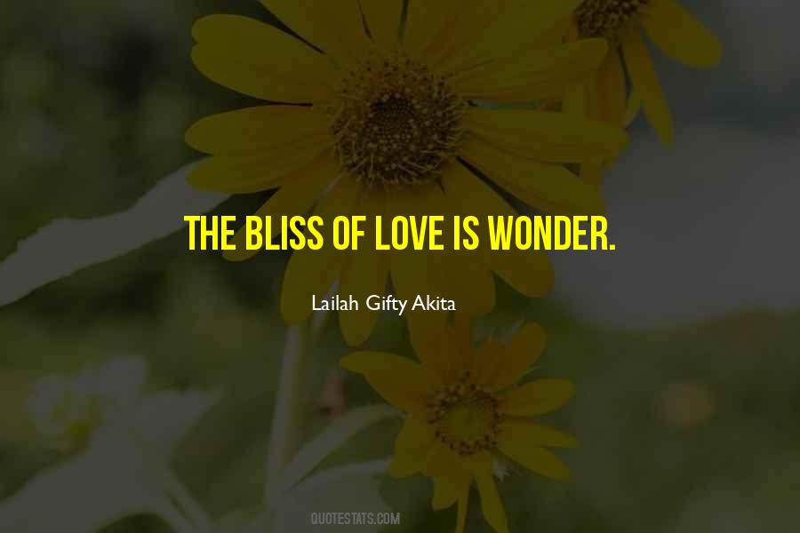 Bliss Love Quotes #706816