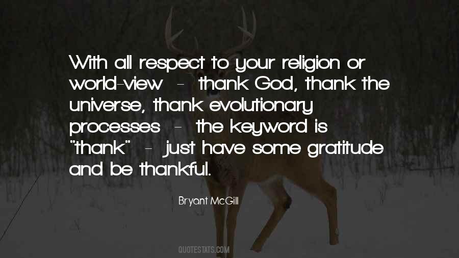 Respect And Gratitude Quotes #1661818