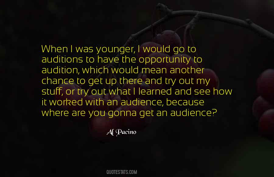 Opportunity Chance Quotes #858992