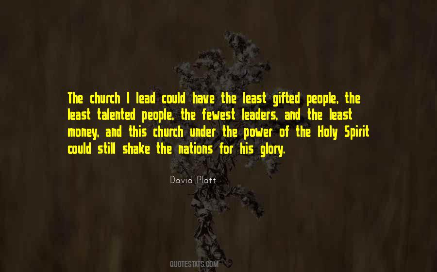 Power Of The Holy Spirit Quotes #1049390