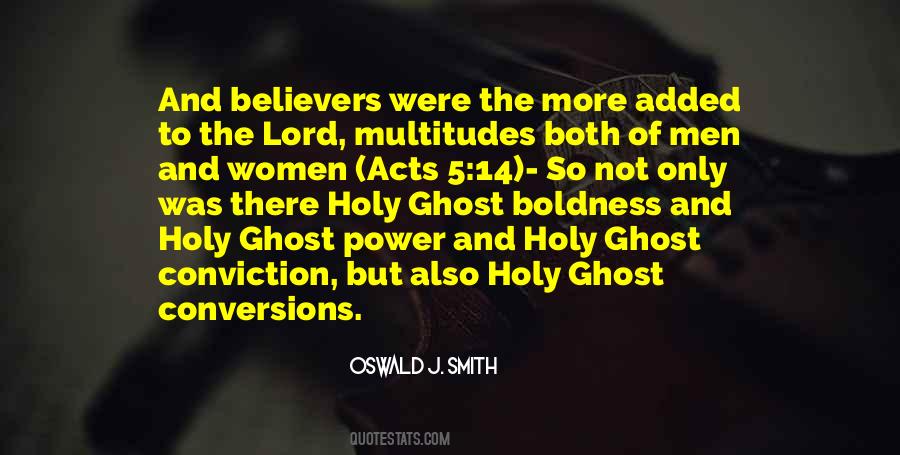 Power Of The Holy Spirit Quotes #1056006