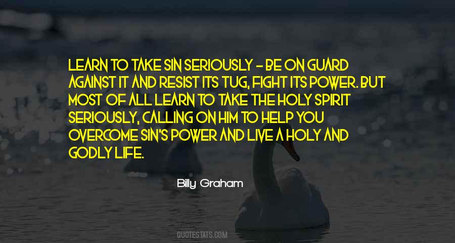 Power Of The Holy Spirit Quotes #1094796