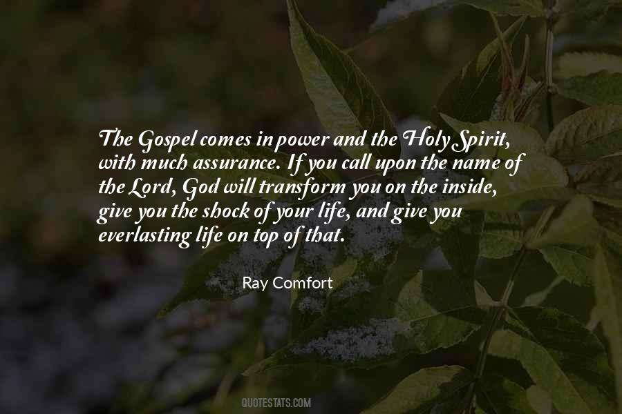 Power Of The Holy Spirit Quotes #115119