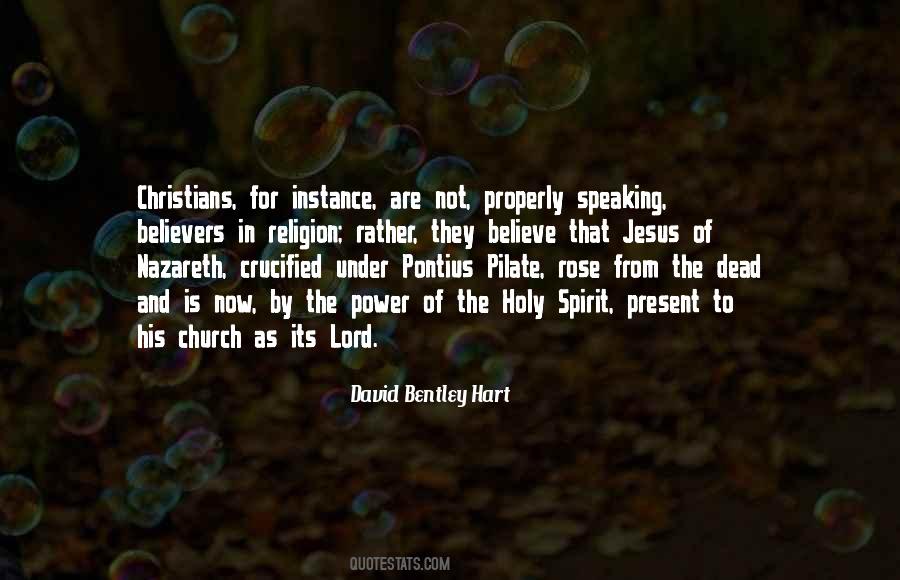 Power Of The Holy Spirit Quotes #1233287