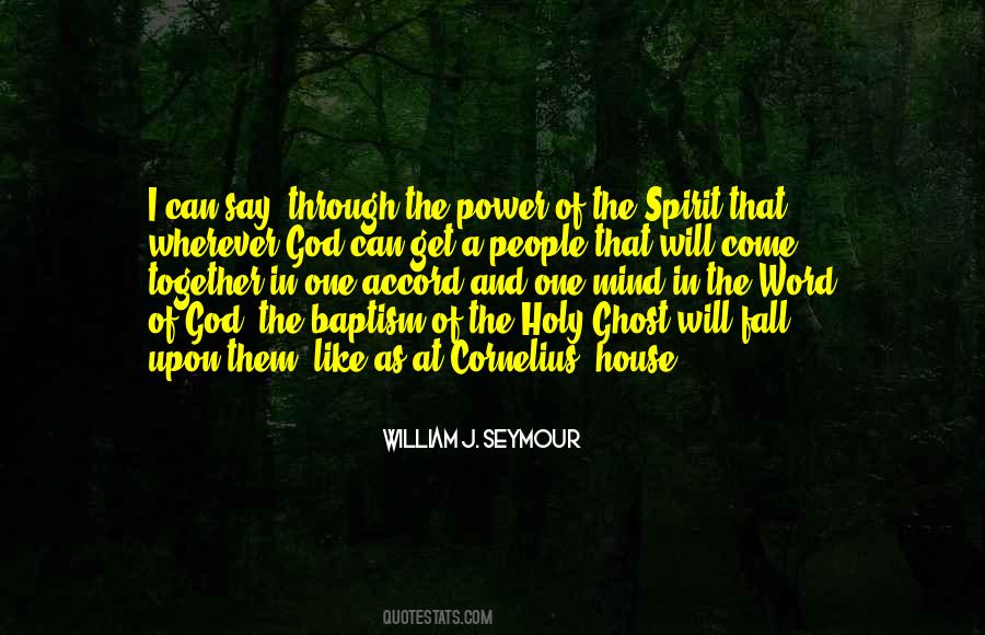 Power Of The Holy Spirit Quotes #628688