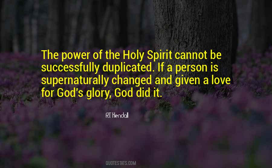 Power Of The Holy Spirit Quotes #686606