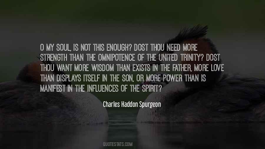Power Of The Holy Spirit Quotes #800119