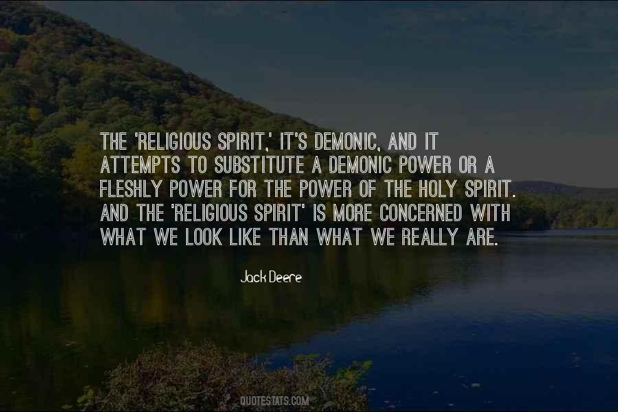 Power Of The Holy Spirit Quotes #825381