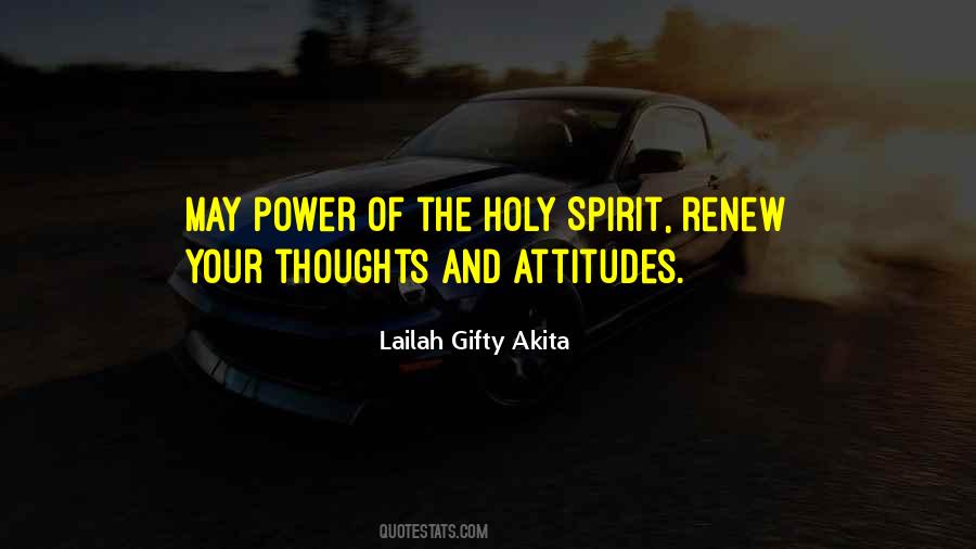 Power Of The Holy Spirit Quotes #86786