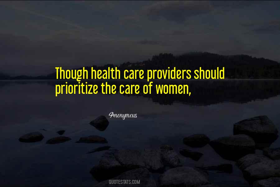 Quotes About Health Care Providers #193155