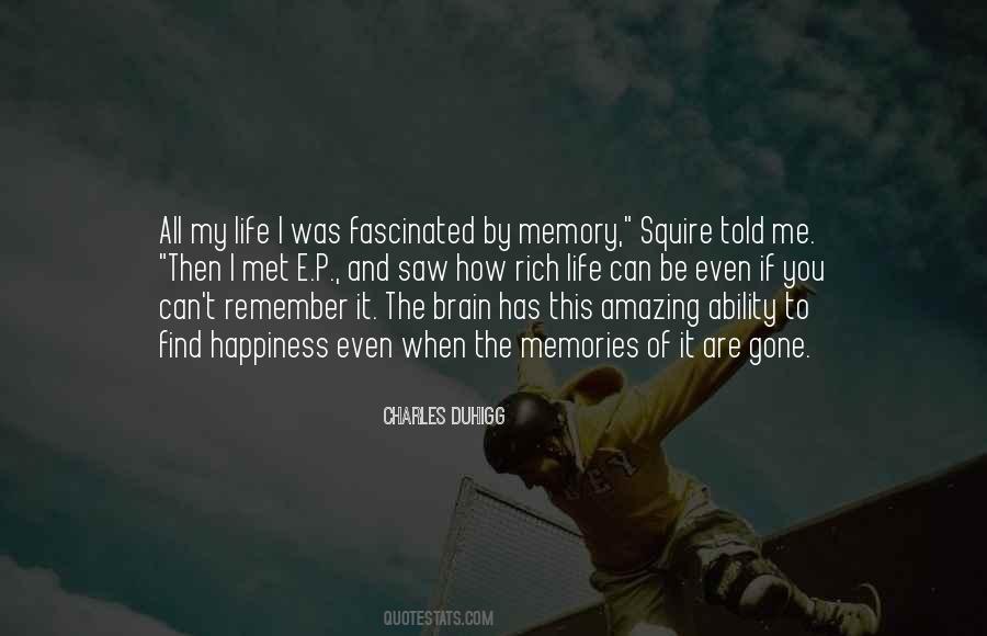 My Memories Of You Quotes #1440749