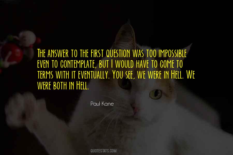 See You In Hell Quotes #49259