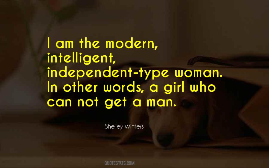 Modern Girl Quotes #1747253