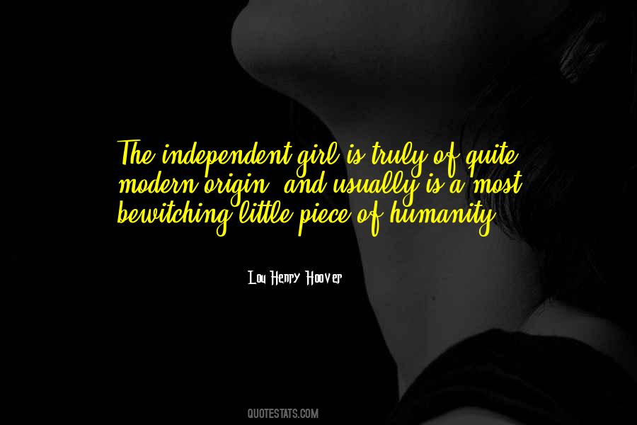 Modern Girl Quotes #1807675